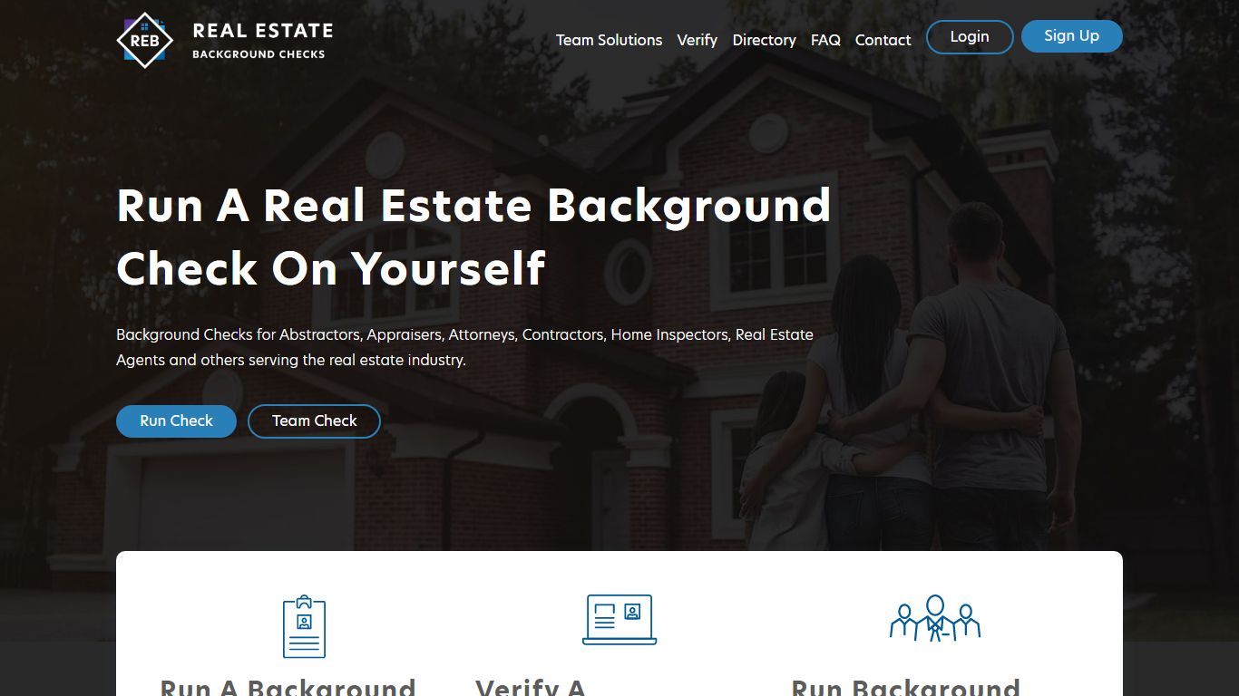 Real Estate And Financial Background Checks - Real Estate Background Checks